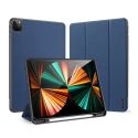 Dux Ducis Coque tablette Domo iPad Pro 12.9 (2022) / Pro 12.9 (2021) / Pro 12.9 (2020) - Bleu foncé