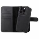 Holdit Coque Wallet Magnet Plus iPhone 16 Pro - Noir