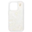 iDeal of Sweden Coque Pearlized iPhone 15 Pro - Blanc