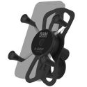 RAM Mounts X-Grip® Tough-strap Support de téléphone vélo/moto/scooter - Universel - Petit - Noir