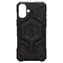 UAG Coque arrière Monarch Pro iPhone 16 Plus - Kevlar Black