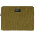 Wouf Corduroy - Pochette ordinateur 13-14 pouces - Olive