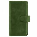 Wachikopa Étui de téléphone portefeuille Multi Wallet iPhone 13 Pro - Forest Green