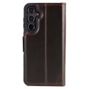 Wachikopa Étui de téléphone portefeuille Magic 2-in-1 Samsung Galaxy S24 - Dark Brown