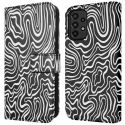 imoshion Étui de téléphone portefeuille Design Samsung Galaxy A33 - Black And White