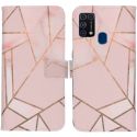 iMoshion Coque silicone design Samsung Galaxy M31 - Pink Graphic