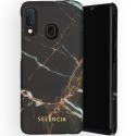 Selencia Coque Maya Fashion Samsung Galaxy A20e - Marble Black