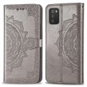 iMoshion Etui de téléphone portefeuille Mandala Samsung Galaxy A03s - Gris