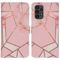 imoshion Coque silicone design Samsung Galaxy A13 (4G) - Pink Graphic