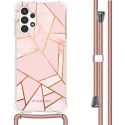 imoshion Coque Design avec cordon Samsung Galaxy A13 (4G) - Pink Graphic