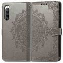 iMoshion Etui de téléphone portefeuille Mandala Sony Xperia 10 IV - Gris