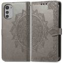 imoshion Etui de téléphone portefeuille Mandala Motorola Moto E32 / E32s - Gris