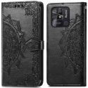 iMoshion Etui de téléphone portefeuille Mandala Xiaomi Redmi 10C - Noir