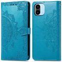 imoshion Etui de téléphone portefeuille Mandala Xiaomi Redmi A1 / A2 - Turquoise