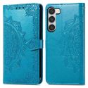 imoshion Etui de téléphone portefeuille Mandala Samsung Galaxy S23 Plus - Turquoise