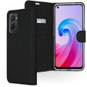 Accezz Étui de téléphone portefeuille Wallet Oppo A96 - Noir