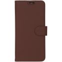 Accezz Étui de téléphone Wallet Oppo A94 (5G) - Brun foncé