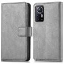 iMoshion Étui de téléphone portefeuille Luxe Xiaomi 12 / 12X - Gris