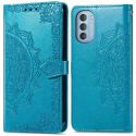 imoshion Etui de téléphone portefeuille Mandala Motorola Moto G51 - Turquoise