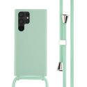 imoshion ﻿Coque en silicone avec cordon Samsung Galaxy S22 Ultra - Menthe verte