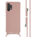 imoshion ﻿Coque en silicone avec cordon Samsung Galaxy A32 (4G) - Sand Pink