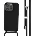 imoshion ﻿Coque en silicone avec cordon iPhone 14 Pro - Noir