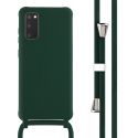 imoshion ﻿Coque en silicone avec cordon Samsung Galaxy S20 - Vert foncé