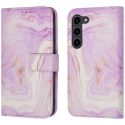 imoshion ﻿Étui de téléphone portefeuille Design Samsung Galaxy S23 - Purple Marble