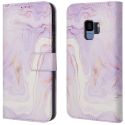 imoshion ﻿Étui de téléphone portefeuille Design Samsung Galaxy S9 - Purple Marble