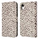 imoshion ﻿Étui de téléphone portefeuille Design iPhone Xr - Black And White Dots