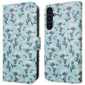 iMoshion Étui de téléphone portefeuille Design Samsung Galaxy A55 - Blue Flowers