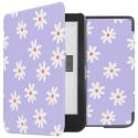 imoshion Design Slim Hard Sleepcover Kobo Clara HD - Flowers Distance