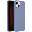 Accezz Coque Liquid Silicone avec MagSafe iPhone 15 Plus - Lavender Grey