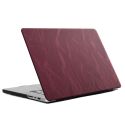 Selencia Coque en velours MacBook Pro 13 pouces (2020 / 2022) - A2289 / A2251 - Rouge foncé