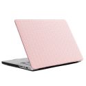 Selencia Coque tissée MacBook Pro 16 pouces (2021) / Pro 16 pouces (2023) M3 chip - A2485 / A2780 / A2919 - Rose