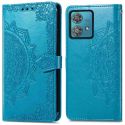 imoshion Etui de téléphone portefeuille Mandala Motorola Moto G84 - Turquoise