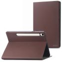 Accezz Housse Classic Tablet Stand Samsung Galaxy Tab S9 11.0 pouces / S9 FE  10.9 pouces - Brun