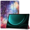 imoshion Coque tablette Design Trifold Samsung Tab S9 FE Plus - Space