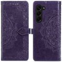 imoshion Etui de téléphone portefeuille Mandala Samsung Galaxy Z Fold 5 - Violet