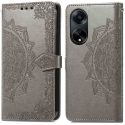 iMoshion Etui de téléphone portefeuille Mandala Oppo A98 - Gris