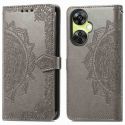 imoshion Etui de téléphone portefeuille Mandala OnePlus Nord CE 3 Lite - Gris