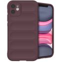 iMoshion Coque arrière EasyGrip iPhone 11 - Aubergine