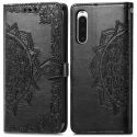 imoshion Etui de téléphone portefeuille Mandala Sony Xperia 10 V - Noir