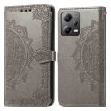 imoshion Etui de téléphone portefeuille Mandala Xiaomi Poco X5 5G - Gris