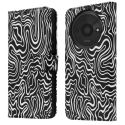 imoshion Étui de téléphone portefeuille Design Xiaomi Redmi A3 - Black And White