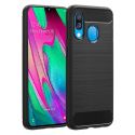 imoshion Coque Brushed Samsung Galaxy A40 - Noir