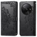 iMoshion Etui de téléphone portefeuille Mandala Xiaomi Redmi A3 - Noir