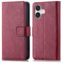 imoshion Étui de téléphone portefeuille Luxe iPhone 16 - Bordeaux