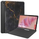 imoshion Coque tablette Design Lenovo Tab Plus - Black Marble