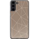 imoshion Coque Design Samsung Galaxy S22 - Graphic Lines Beige